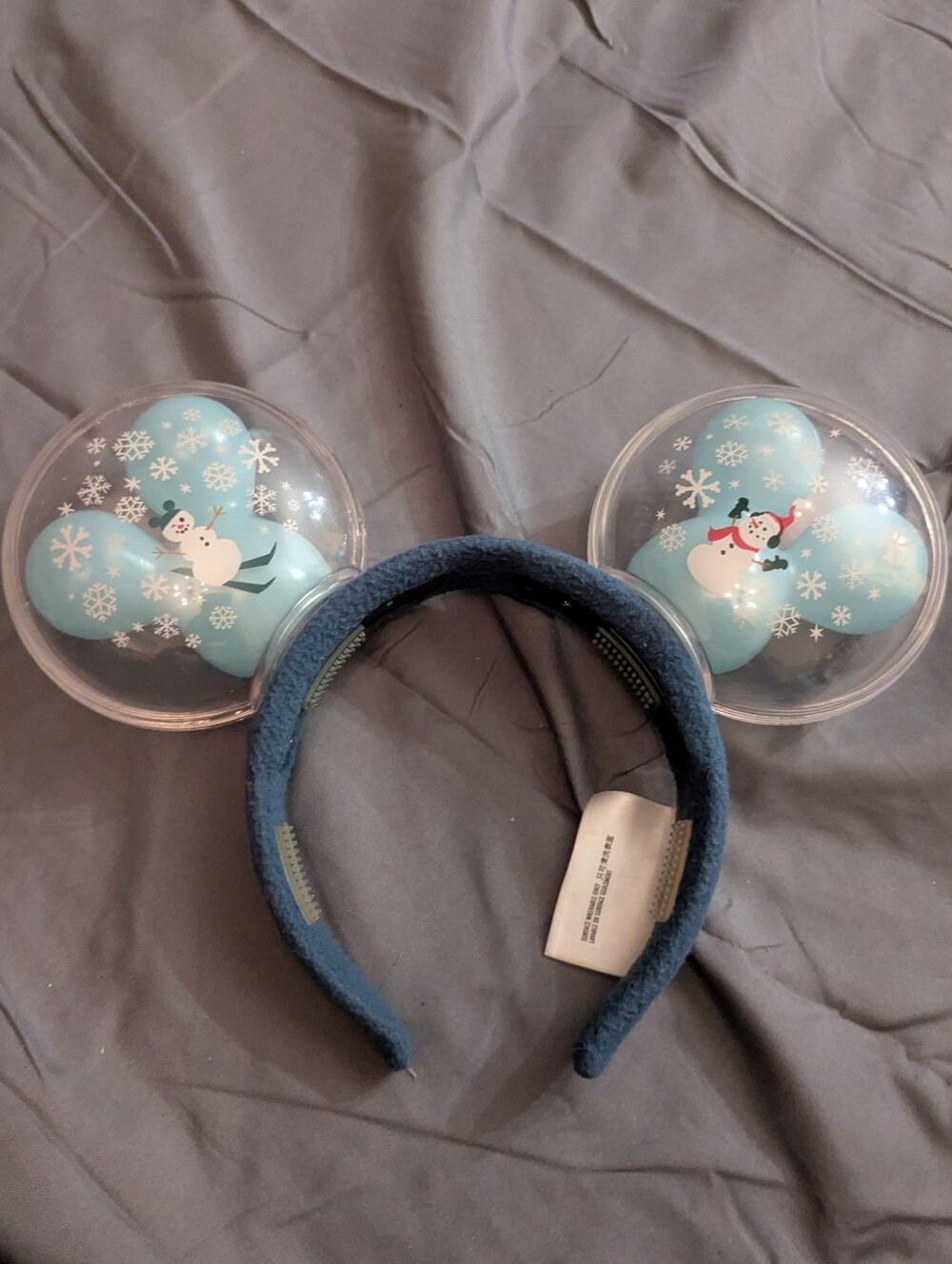 snowman light up Mickey ears